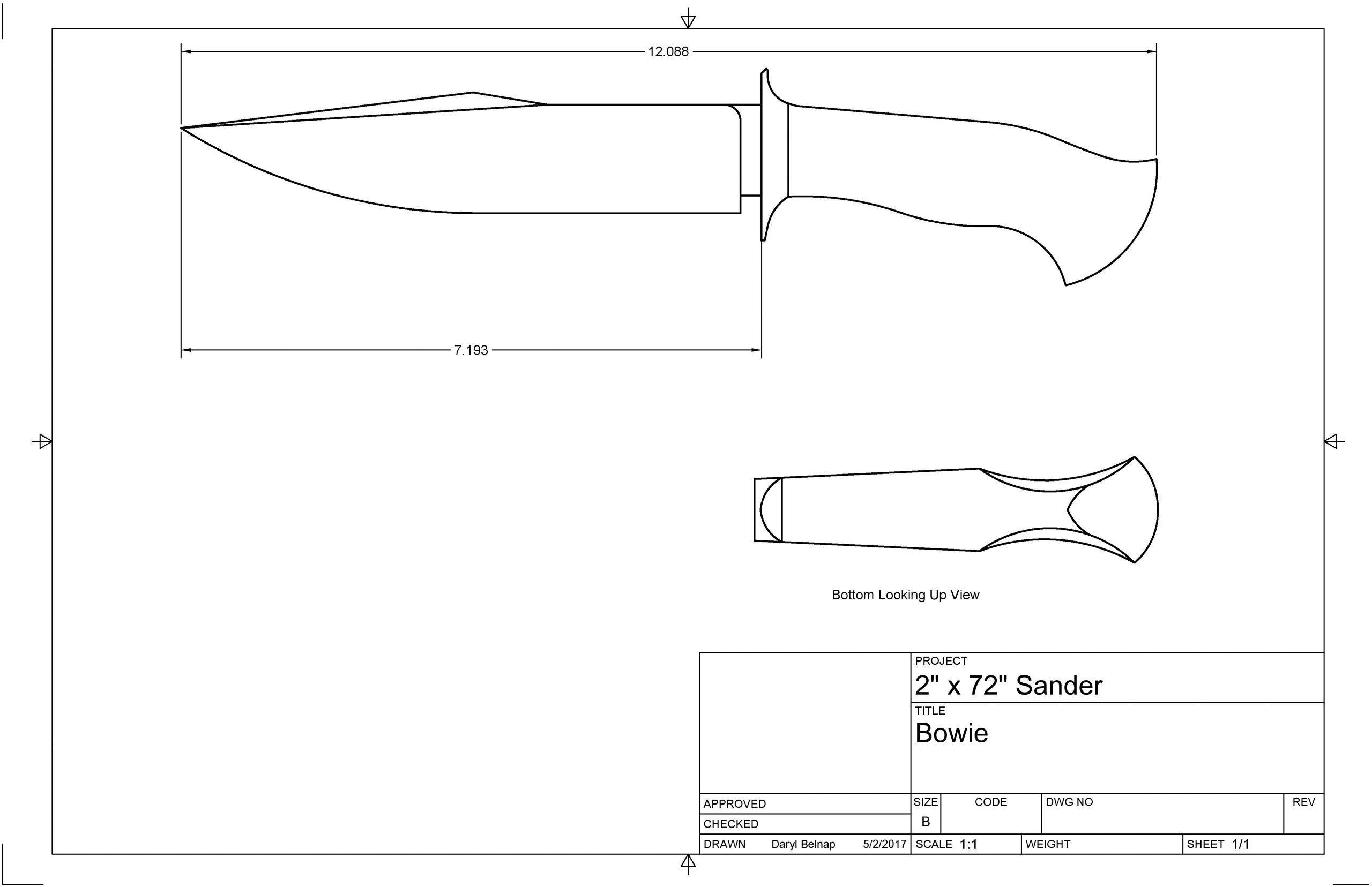 Printable Knife Patterns