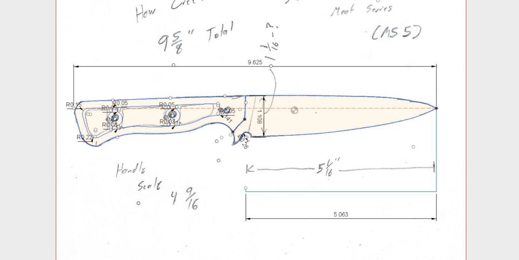 Haw Creek Blade Works Original Designs – Meat Series – Belnap Custom ...